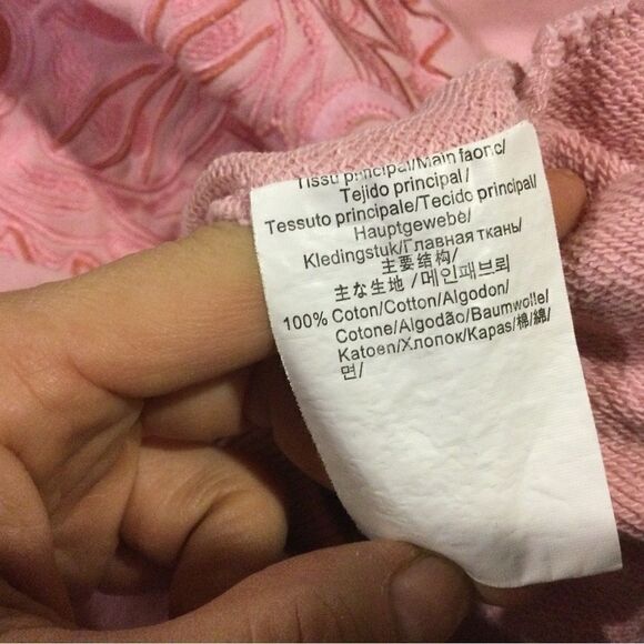 KENZO Light Pink Logo Sweatshirt Dress - Picture 10 of 11